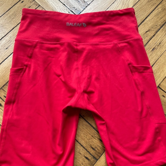 Red Baleaf Bike Shorts - Picture 3 of 3